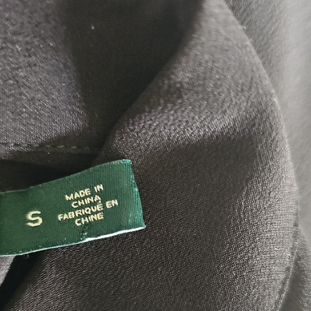 Lauren Ralph Lauren Black Dress Shirt - Picture 7 of 7